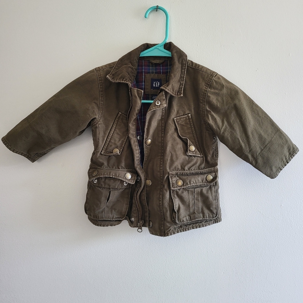 Baby Gap military style jacket 12-18 months